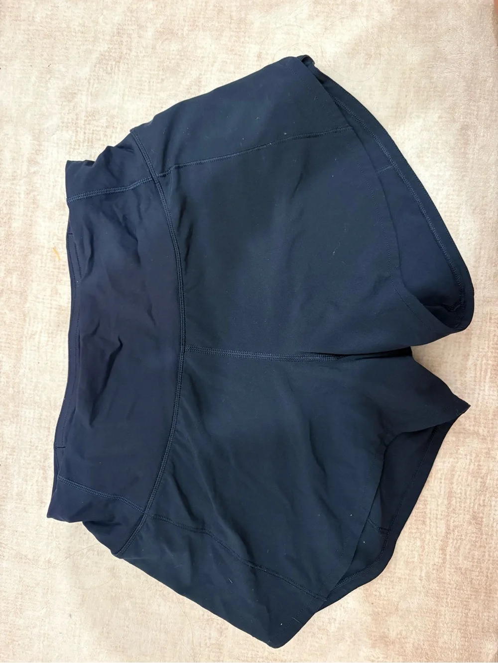 lululemon athletica Black Athletic Shorts